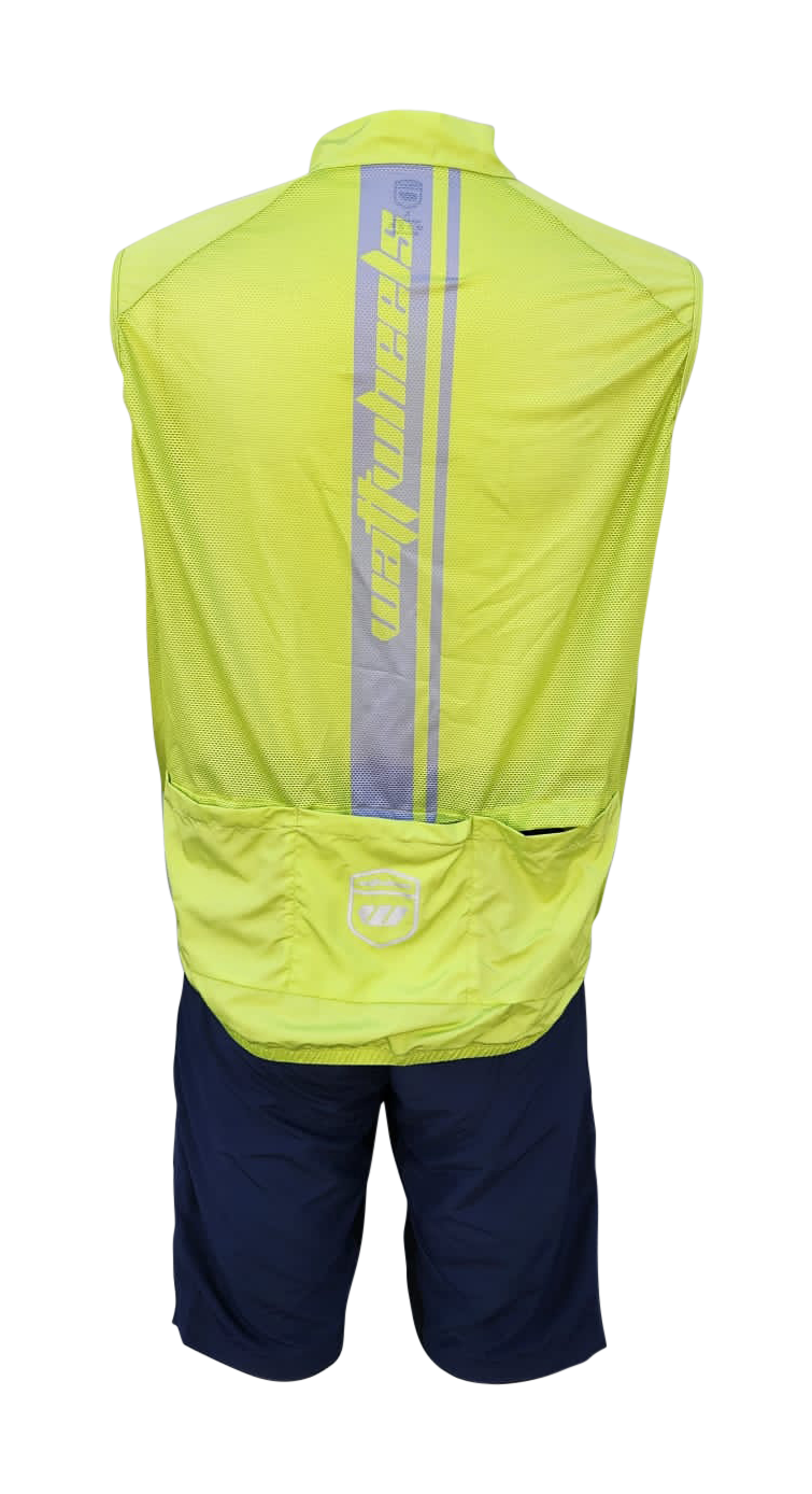 WATT WHEELS FLURO VEST - WIND PROOF -