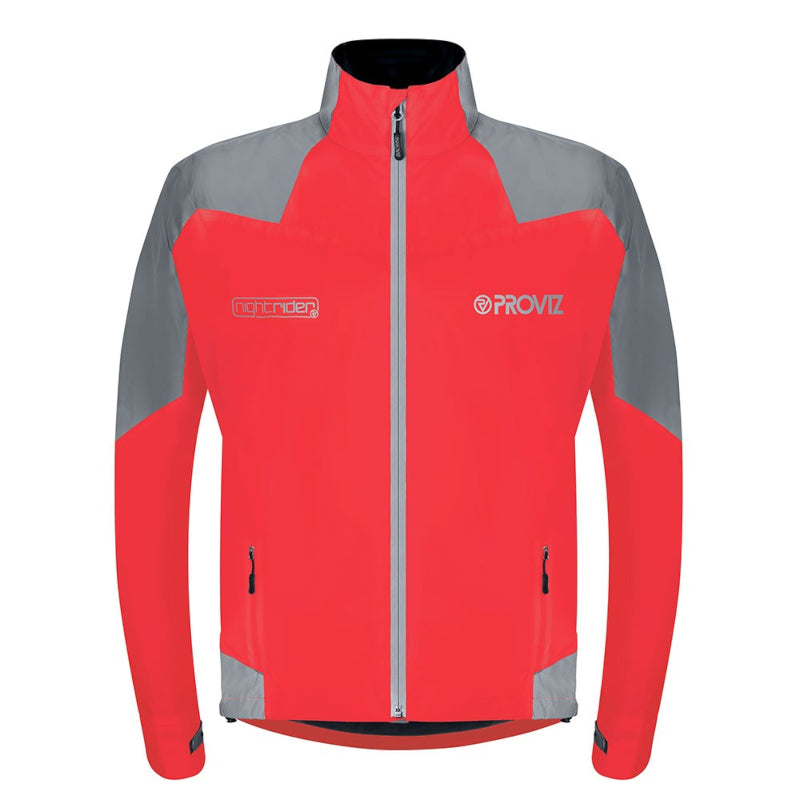 Proviz Nightrider 2.0 Men's Cycling Jacket Red