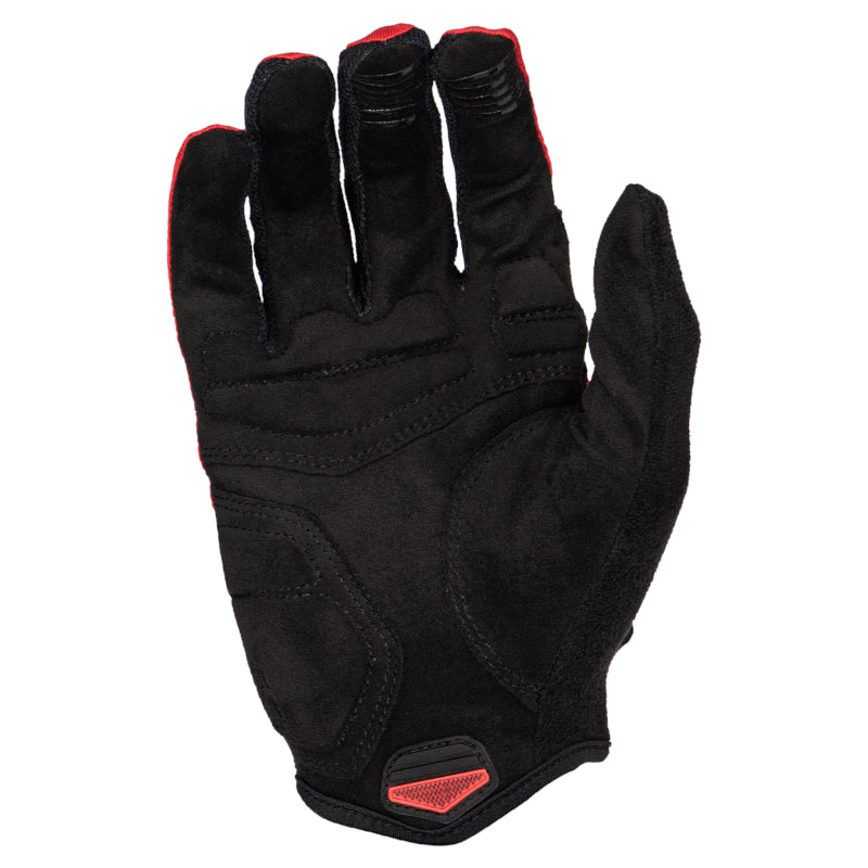 Lizard Skins Monitor Traverse Gloves Crimson Red - Palm