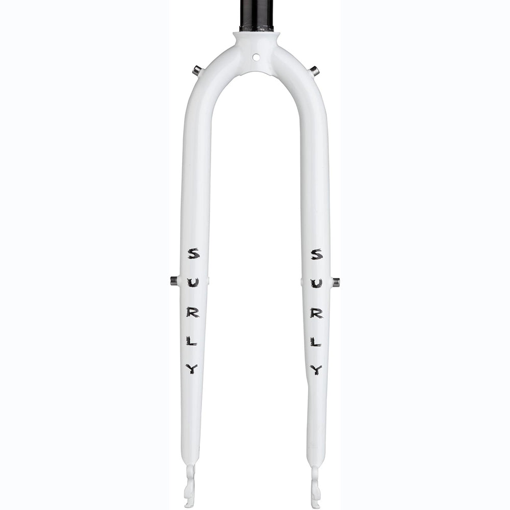 Surly Fork Preamble 9mm x 100mm Quick Release, 28.6mm Straight Steerer Thor Frost White 
