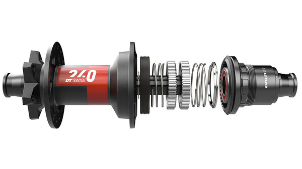 DT Swiss - 240 DEG Rear IS (6-Bolt) Hubs