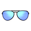 Tifosi Selca Sunglasses BlackOut with Sky Blue Mirror Polarized Lens
