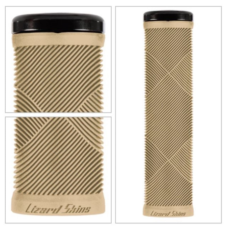 Lizard Skins Strata lock-On Grips Sand Tan