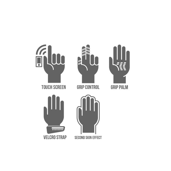 FIVE XR-Ride Glove - Feature Icons