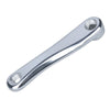 Alloy Left Hand Cranks Silver