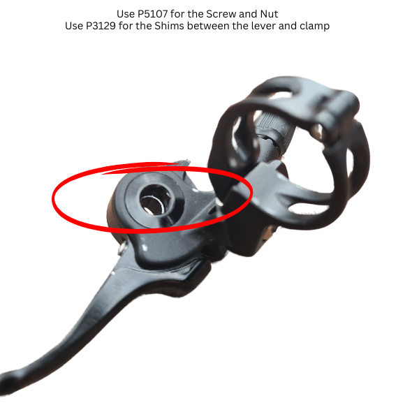 Southpaw Pivot Bolt and Nut