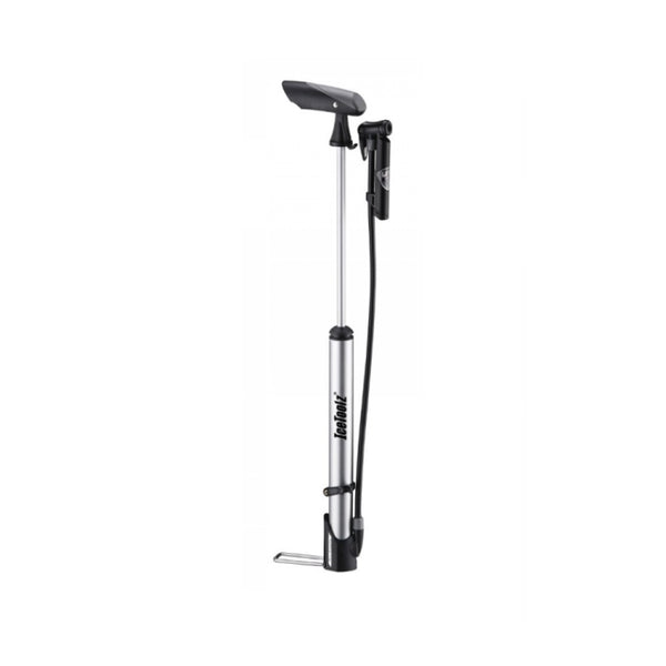 IceToolz VeloClub Mini Floor Pump - Extended