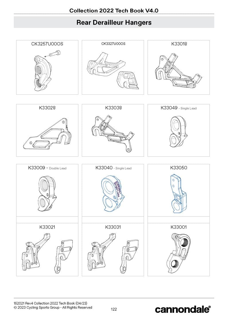 2023 Derailleur Hangers Page 5