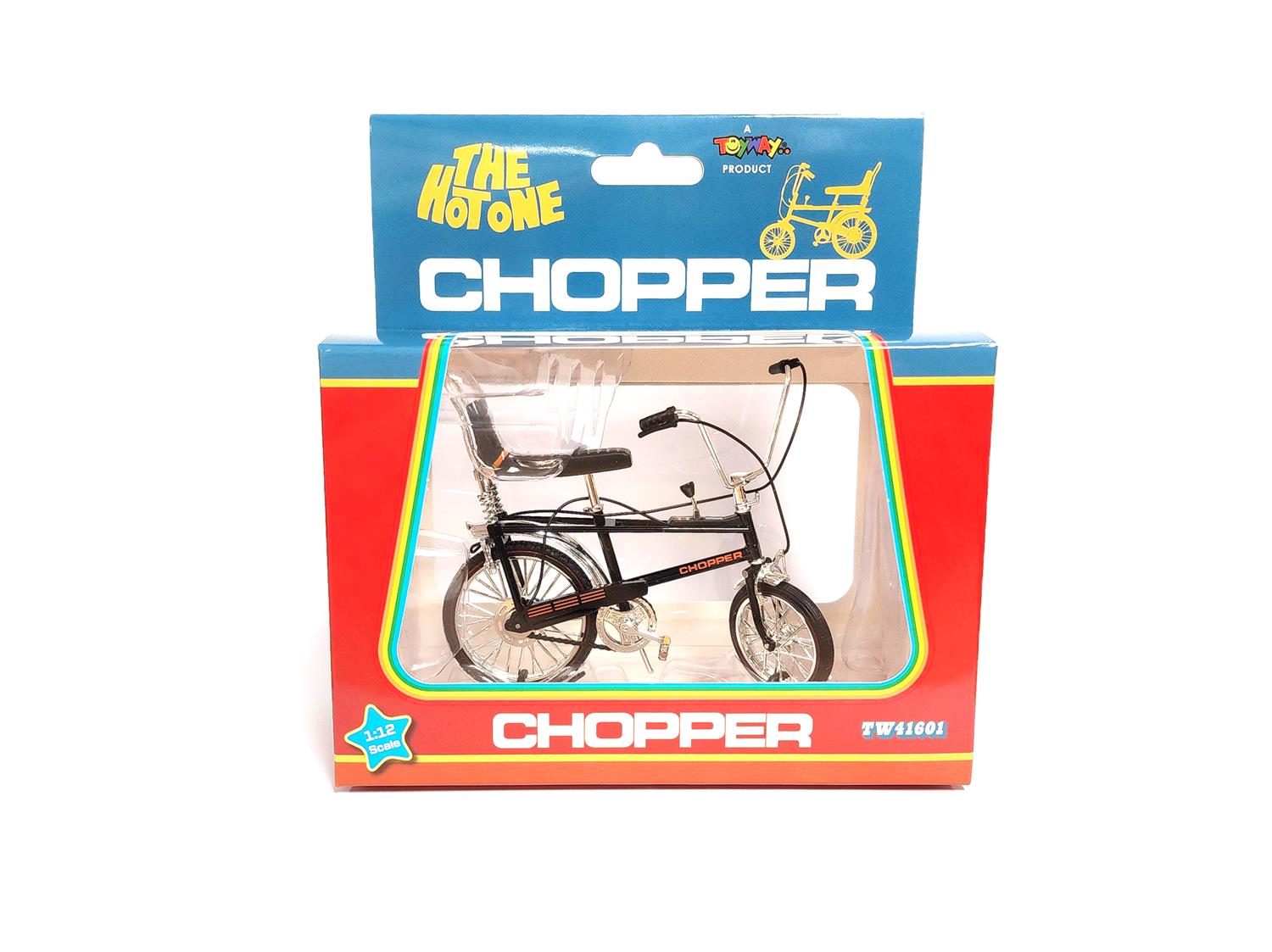 Toyway - Raleigh Chopper Mk1 Bicycle 1:12 Scale Diecast Model