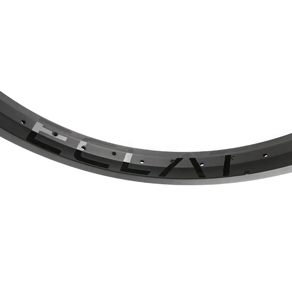 eclat Bondi Straight Rim 36H Stealth Black
