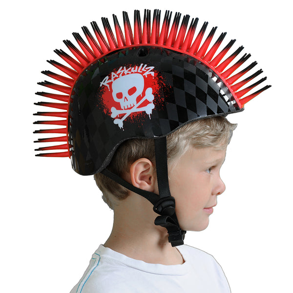 raskullz skull hawk child helmet red lifestyle