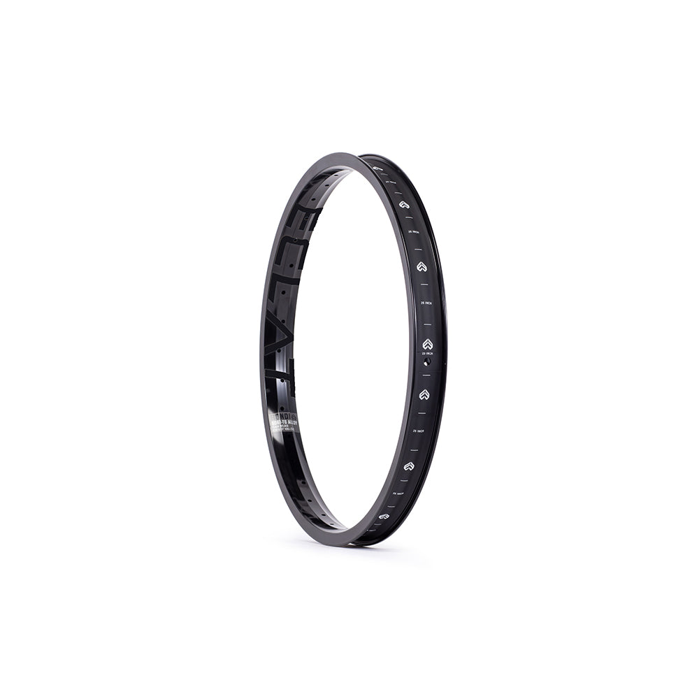 eclat Bondi Straight Rim 36H Stealth Black