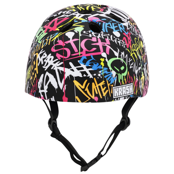 Krash Street Writer Youth Helmet - Neon