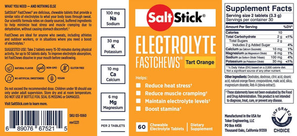 Saltstick FastChews - Bottle