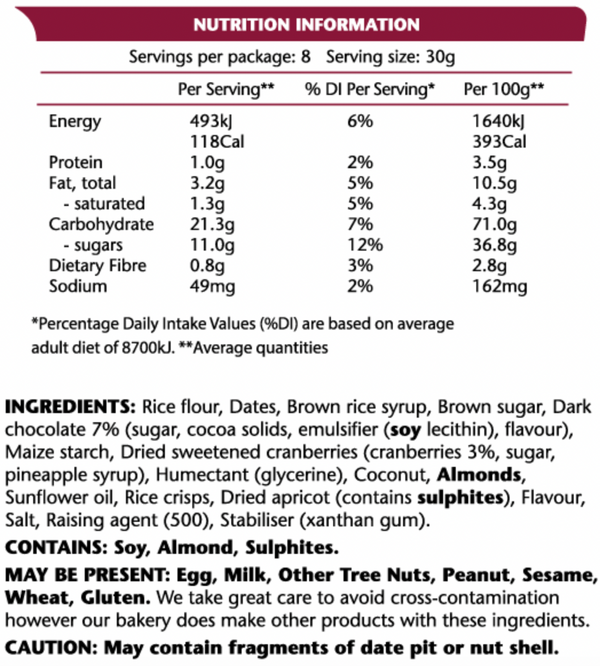 Ems Power Cookie Bites