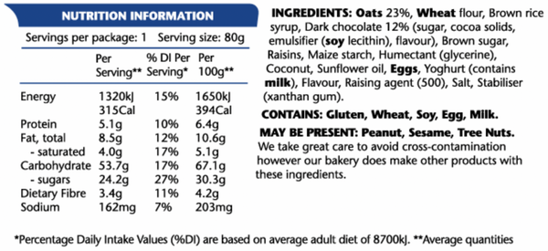 Ems Power Cookie Bars