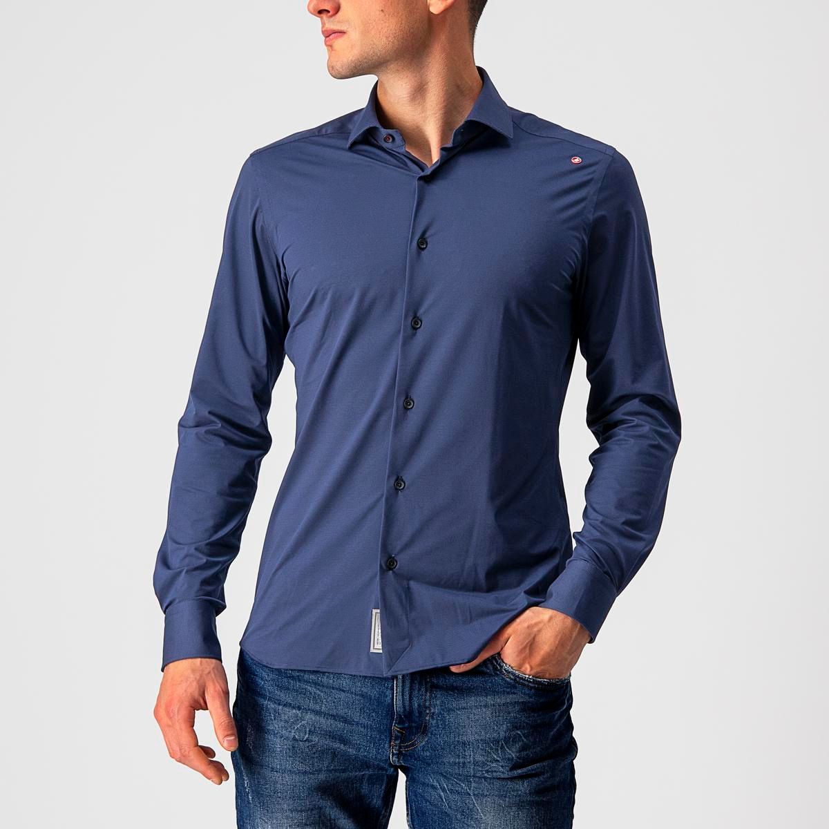 Castelli VG Button Shirt Indigo Men's