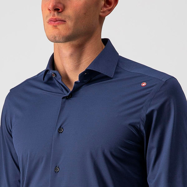 Castelli VG Button Shirt Indigo Men's