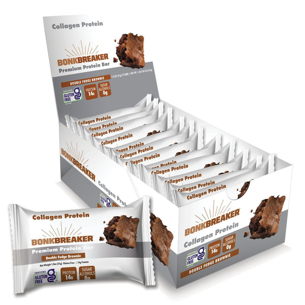 Bonk Breaker Double Fudge Brownie Protein Bars