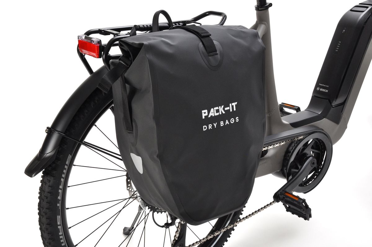 Pack-IT Drybag Pannier Black