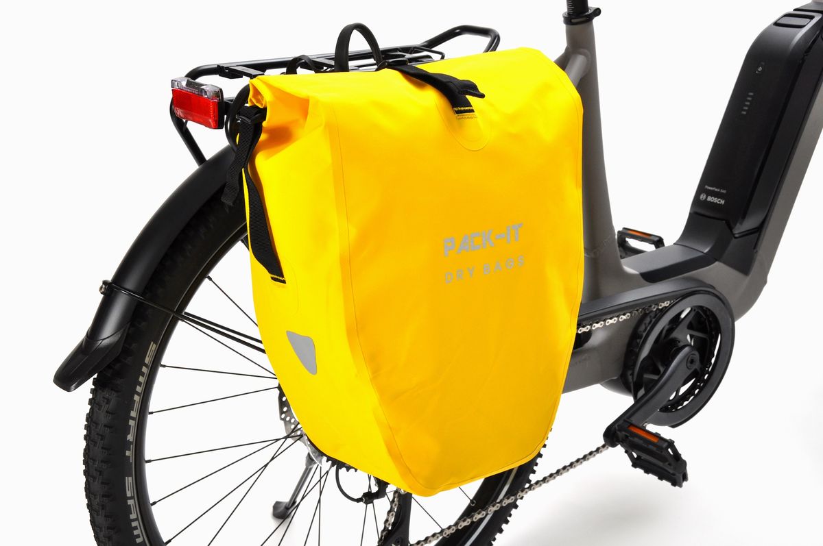 Pack-IT Drybag Pannier Yellow