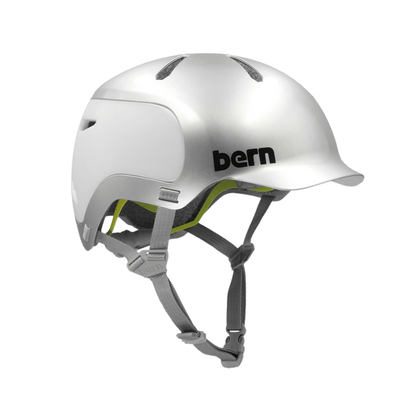 Bern Watts 2.0 MIPS Metallic Silver Tonal