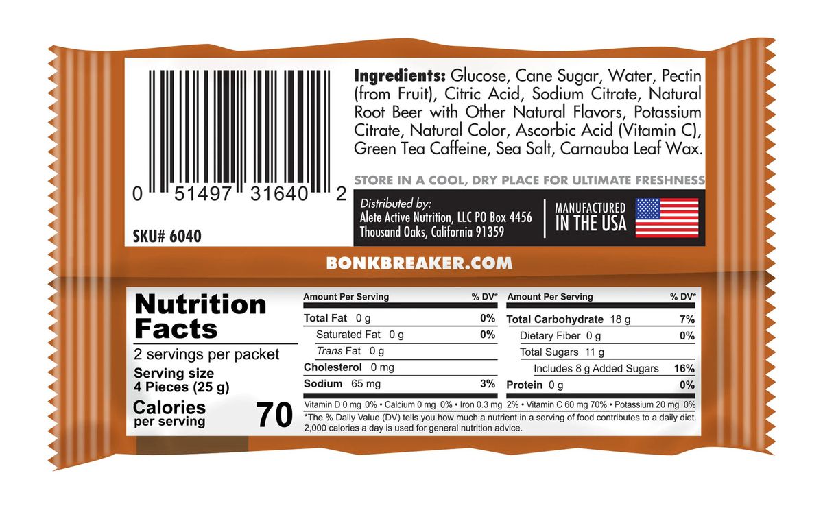 Bonk Breaker Energy Chews