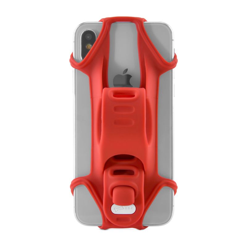 Bone Collection Bike Tie 2 Smartphone Holder Red