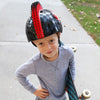 Raskullz Skull Hawk Child Helmet - Red/Black