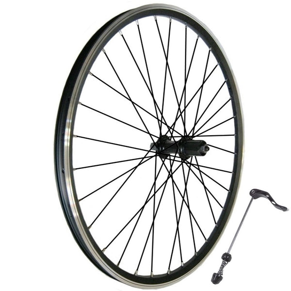 Rear 29" QR Alloy 8/9 Speed Cassette Wheel Black