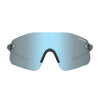 Tifosi Vogel SL Crystal Smoke, Smoke Bright Blue Lens
