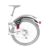 Zefal Deflector RS75 Rear Mudguard - Adjustability