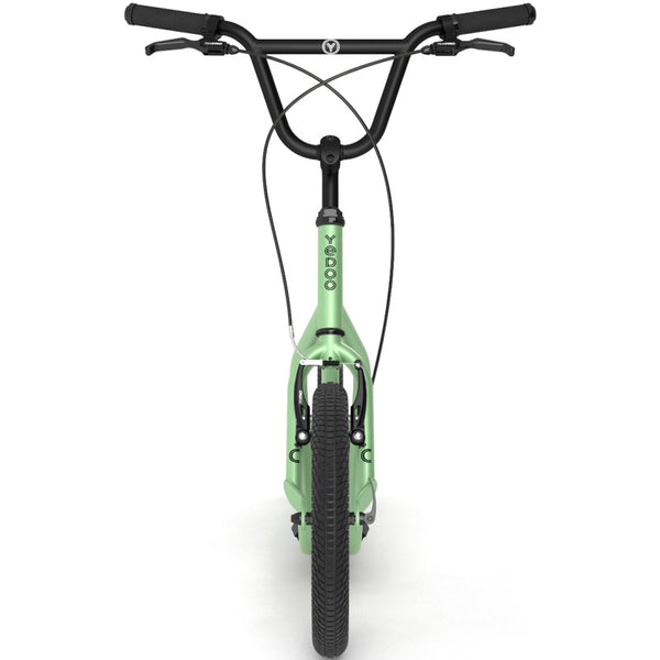 Yedoo RunRun City Scooter 16/12" Green - Front