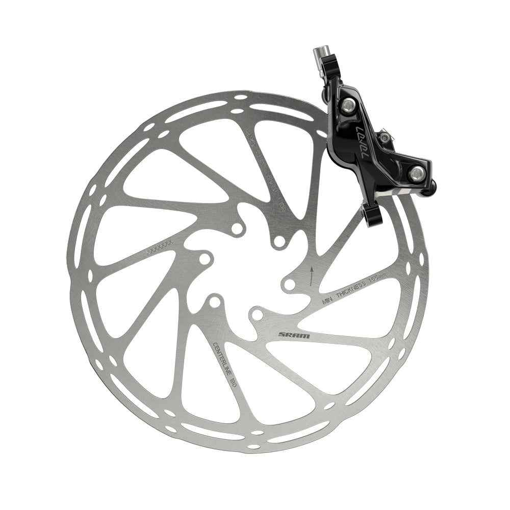 SRAM Level Silver Stealth 4 Piston Brake